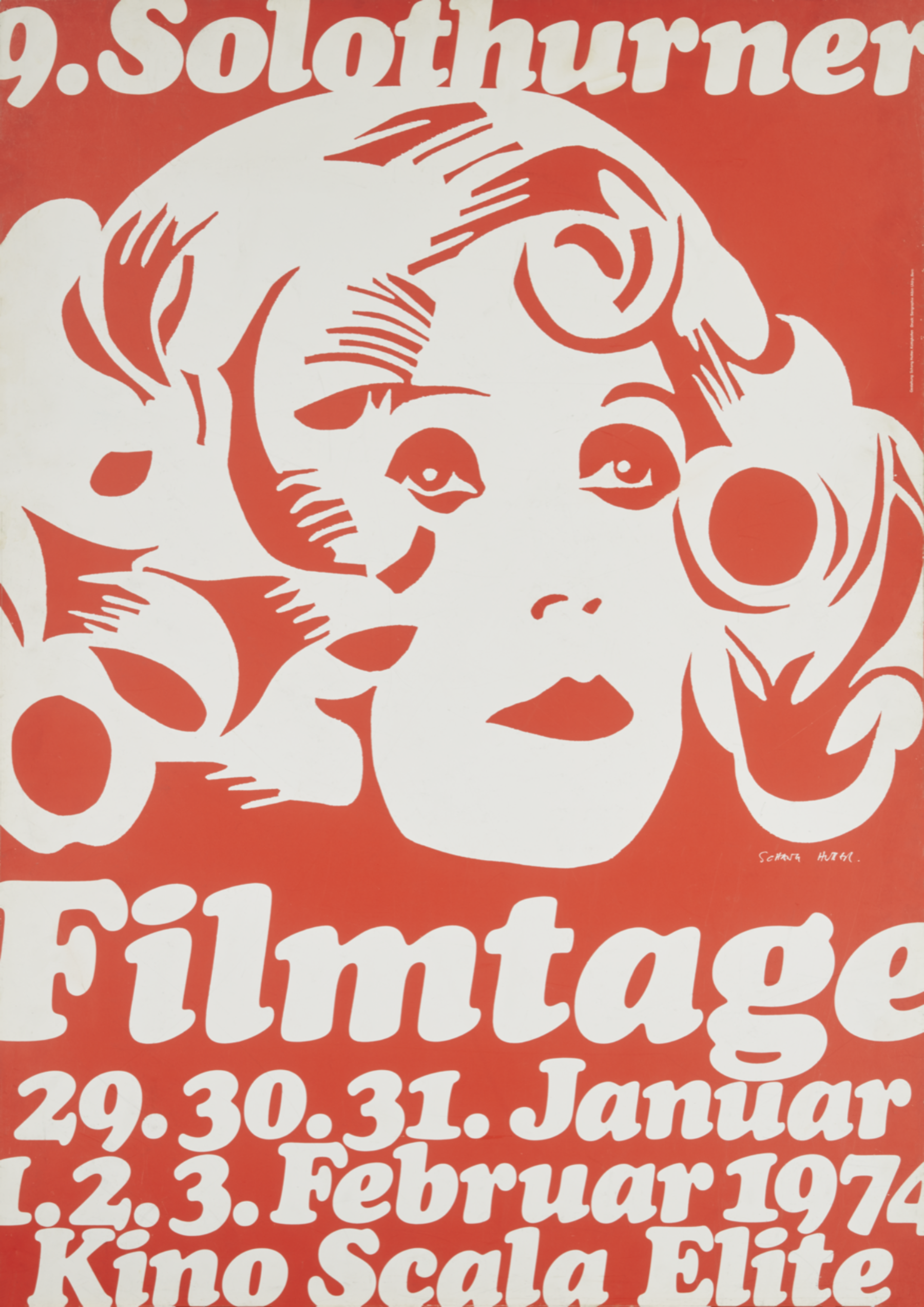Plakat der Solothurner Filmtage 1974