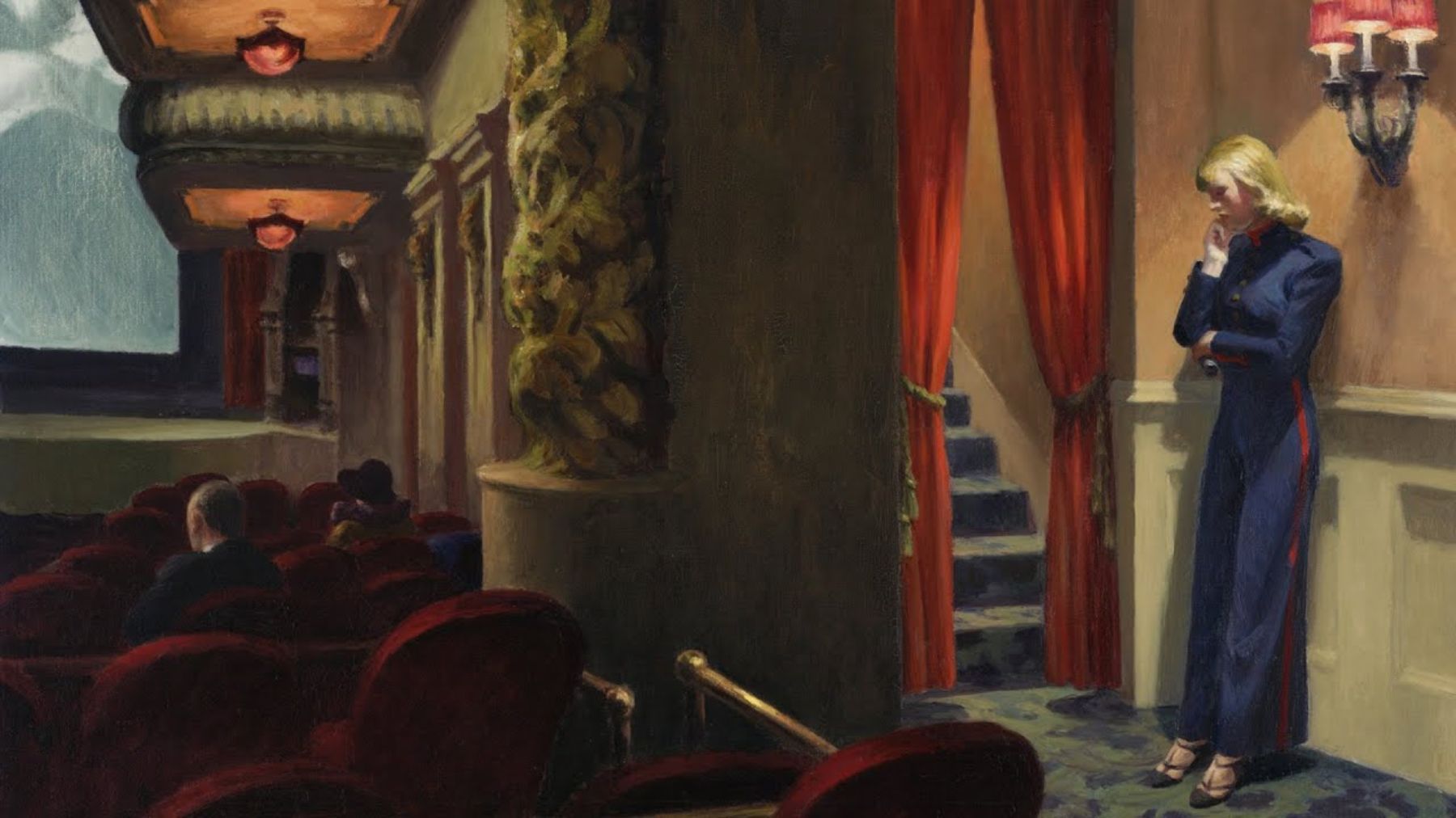 MoMA Edward Hopper. New York Movie. 1939